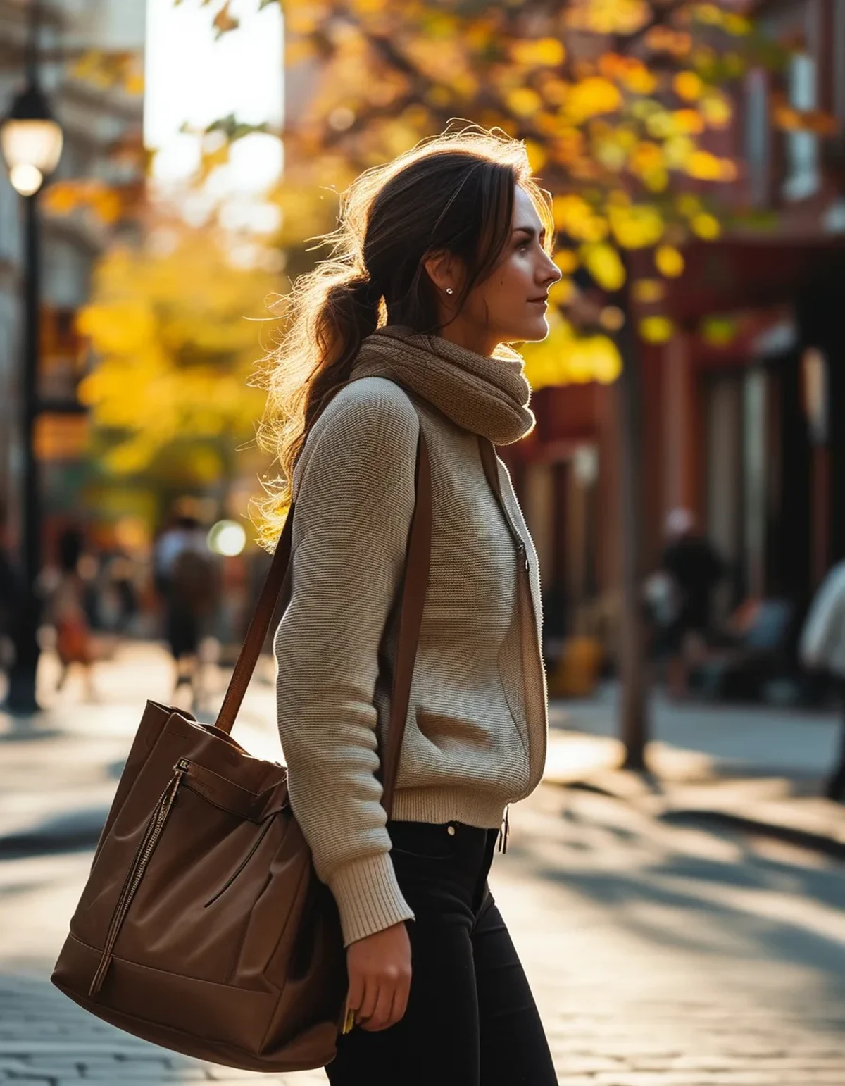 Off-Duty Outfit Questions: Bags, Layers, and the September Shoe Swap